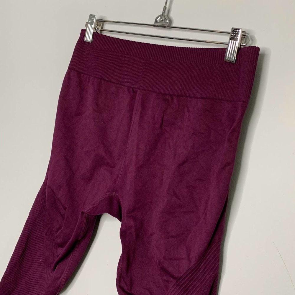 Fabletics Plum Purple Compression Ribbed Leggings… - image 3